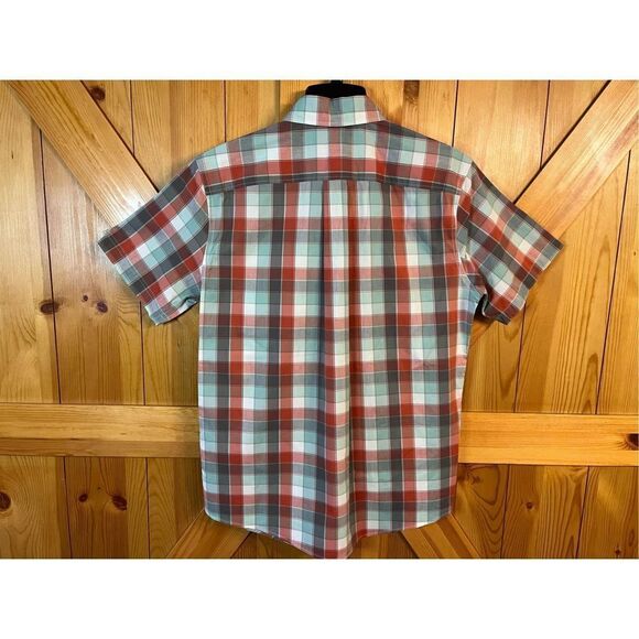 Eddie Bauer Voyager flex, short sleeve button-down shirt size small nwt (3072)￼ - Picture 5 of 5